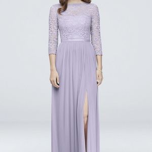 David's bridal lace dress Iris